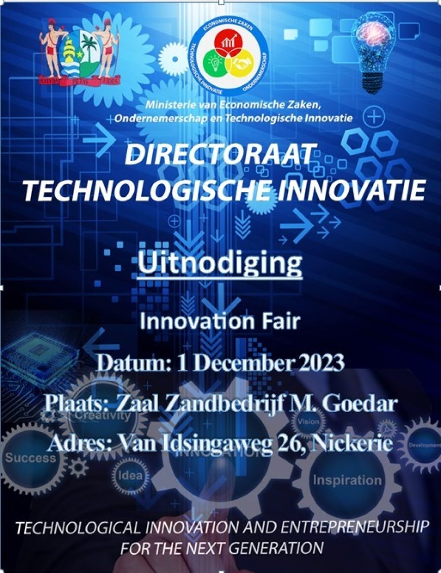 EZ organiseert Innovation Fair in Nickerie